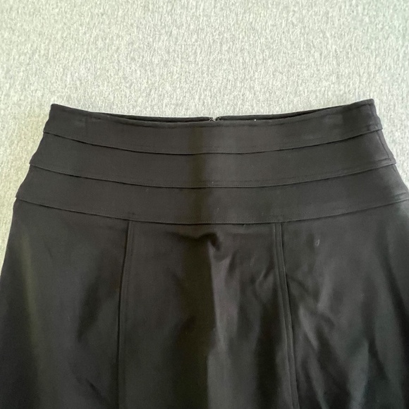 Cabi Black Ponte Knit Stretch Pencil Skirt Style #205 | Size 10 - Picture 3 of 11
